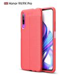 Litchi Texture TPU Shockproof Case for Huawei Honor 9X / 9X Pro(Red)