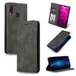 Retro Skin Feel Business Magnetic Horizontal Flip Leather Case for Xiaomi Redmi 7 / Redmi Y3(Dark Gray)