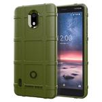 Full Coverage Shockproof TPU Case for Nokia 3.1A(Army Green)