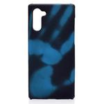 Paste Skin + PC Thermal Sensor Discoloration Protective Back Cover Case For Galaxy Note10(Black turns blue)