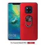 360 Rotary Multifunctional Stent PC+TPU Case for Huawei Mate 20 Pro,with Magnetic Invisible Holder(Red)