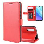 R64 Texture Single Fold Horizontal Flip Leather Case for VIVO Y7s / IQOO Neo, with Holder & Card Slots & Wallet(red)