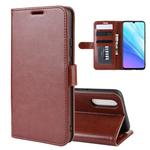 R64 Texture Single Fold Horizontal Flip Leather Case for VIVO Y7s / IQOO Neo, with Holder & Card Slots & Wallet(Brown)