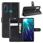 Litchi Texture Horizontal Flip Leather Case for VIVO Z5X/Z1 Pro, with Wallet & Holder & Card Slots(black)