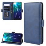 Wallet Stand Leather Cell Phone Case for VIVO Z5X / Z1 Pro，with Wallet & Holder & Card Slots(Dark Blue)