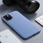 For iPhone 11 Pro Max Starry Series Shockproof Straw Material + TPU Protective Case  (Blue)