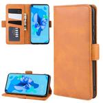 Wallet Stand Leather Cell Phone Case for Huawei P20 Lite 2019 / Nova 5i，with Wallet & Holder & Card Slots(Yellow)