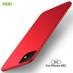 For iPhone 11 MOFI Frosted PC Ultra-thin Hard Case (Red)