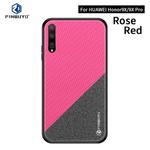 PINWUYO Honors Series Shockproof PC + TPU Protective Case for Huawei Honor 9X / Honor 9X Pro(Red)
