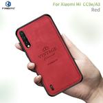 PINWUYO Shockproof Waterproof Full Coverage PC + TPU + Skin Protective Case  for Xiaomi Mi CC9e / A3(Red)
