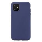 Frosted Solid Color TPU Protective Case for iPhone 11(Royal Blue)