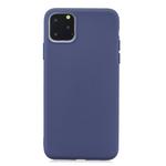 Frosted Solid Color TPU Protective Case for iPhone 11 Pro Max(Royal Blue)