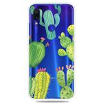 Fashion Soft TPU Case 3D Cartoon Transparent Soft Silicone Cover Phone Cases For Xiaomi Redmi Note7 Pro / Redmi Note7 / Redmi Note7S(Cactus)