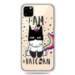 For iPhone 11 Pro Printing Pattern Soft TPU Cell Phone Cover Case(Batman)
