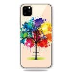 For iPhone 11 Pro Printing Pattern Soft TPU Cell Phone Cover Case(Painting tree)