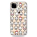 For iPhone 11 Pro Printing Pattern Soft TPU Cell Phone Cover Case(Mini Panda)