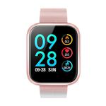 P70 1.3 inch IPS Color Screen Smartwatch IP68 Waterproof,Metal Watchband,Support Call Reminder/Heart Rate Monitoring/Blood Pressure Monitoring/Sleep Monitoring/Blood Oxygen Monitoring(Pink)