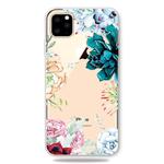 For iPhone 11 Pro Max Pattern Printing Soft TPU Cell Phone Cover Case (The Stone Flower)