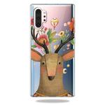 3D Pattern Printing Soft TPU Cell Phone Cover Case For Galaxy Note10+(Sika Deer)