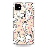 For iPhone 11 3D Pattern Printing Soft TPU Cell Phone Cover Case (Alpaca)