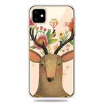 For iPhone 11 3D Pattern Printing Soft TPU Cell Phone Cover Case (Sika Deer)