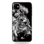 For iPhone 11 Pattern Printing Embossment TPU Mobile Case (Lion)