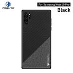 PINWUYO Honors Series Shockproof PC + TPU Protective Case for Galaxy Note10+(Black)