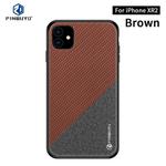 For iPhone 11 PINWUYO Honors Series Shockproof PC + TPU Protective Case (Brown)