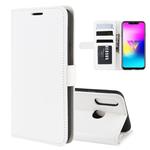R64 Texture Single Fold Horizontal Flip Leather Case for LG W10, with Holder & Card Slots & Wallet(white)
