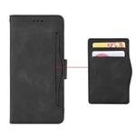 Wallet Style Skin Feel Calf Pattern Leather Case For Samsung Galaxy Note10+ / Note10+ 5G ,with Separate Card Slot(Black)