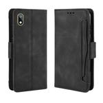 Wallet Style Skin Feel Calf Pattern Leather Case For Huawei Y5 (2019) / Honor 8S ,with Separate Card Slot(Black)