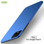MOFI Frosted PC Ultra-thin Hard Case for Google Pixel 4(Blue)