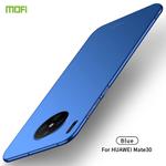 MOFI Frosted PC Ultra-thin Hard Case for Huawei Mate 30(Blue)