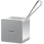 EWA A105 High Hidelity Bluetooth Speaker, Small Size High  Power Bass, TWS Bluetooth Technology Support TF(Silver)