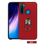 For Xiaomi Redmi Note 8  360 Rotary Multifunctional Stent PC+TPU Case with Magnetic Invisible Holder(Red)