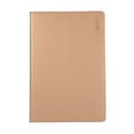 ENKAY 360 Degree Rotation Lichi Texture Leather Case with Holder for Samsung Galaxy Tab S6 10.5 T860 / T865(Gold)