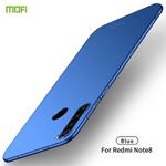 For Xiaomi RedMi Note8 MOFI Frosted PC Ultra-thin Hard Case(Blue)