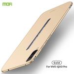 For ViVO iQOO Pro MOFI Frosted PC Ultra-thin Hard Case(Gold)
