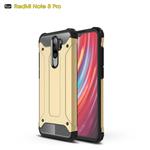 For Xiaomi Redmi Note 8 Pro Magic Armor TPU + PC Combination Case(Gold)