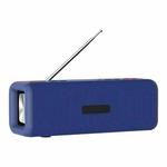 T9 Wireless Bluetooth 4.2 Speaker 10W Portable Sound Box FM Digital Radio 3D Surround Stereo, Support Handsfree & TF & AUX(Blue)