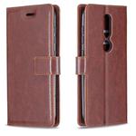 For Nokia 4.2 Crazy Horse Texture Horizontal Flip Leather Case with Holder & Card Slots & Wallet & Photo Frame(Brown)