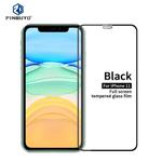 For iPhone 11 PINWUYO 9H 2.5D Full Screen Tempered Glass Film(Black)