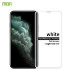 For iPhone 11 Pro Max   MOFI 9H 2.5D Full Screen Tempered Glass Film(White)