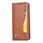 For Huawei Mate 30 Knead Skin Texture Horizontal Flip Leather Case with Photo Frame & Holder & Card Slots & Wallet(Brown)