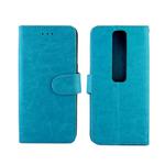 For Vodafone Smart V10 Crazy Horse Texture Horizontal Flip Leather Case with Holder & Card Slots & Wallet & Photo Frame(Baby Blue)