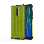 For Xiaomi Redmi Note 8 Pro Shockproof Honeycomb PC + TPU Case(Green)