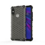 For Xiaomi Redmi Note5/Note5 Pro Shockproof Honeycomb PC + TPU Case(Grey)
