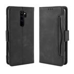 For Xiaomi Redmi Note 8 Pro Wallet Style Skin Feel Calf Pattern Leather Case ，with Separate Card Slot(Black)