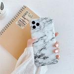 For iPhone 11 TPU Smooth Marbled IMD Mobile Phone Case(Floating Marble F4)