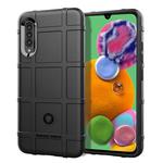 For Galaxy A90 5G Full Coverage Shockproof TPU Case(Black)